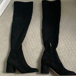 Sam Edelman black knee high boots